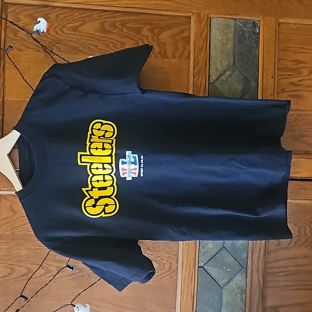 Vintage Reebok Pittsburgh Steelers Super Bowl XL Tshirt - Sz M